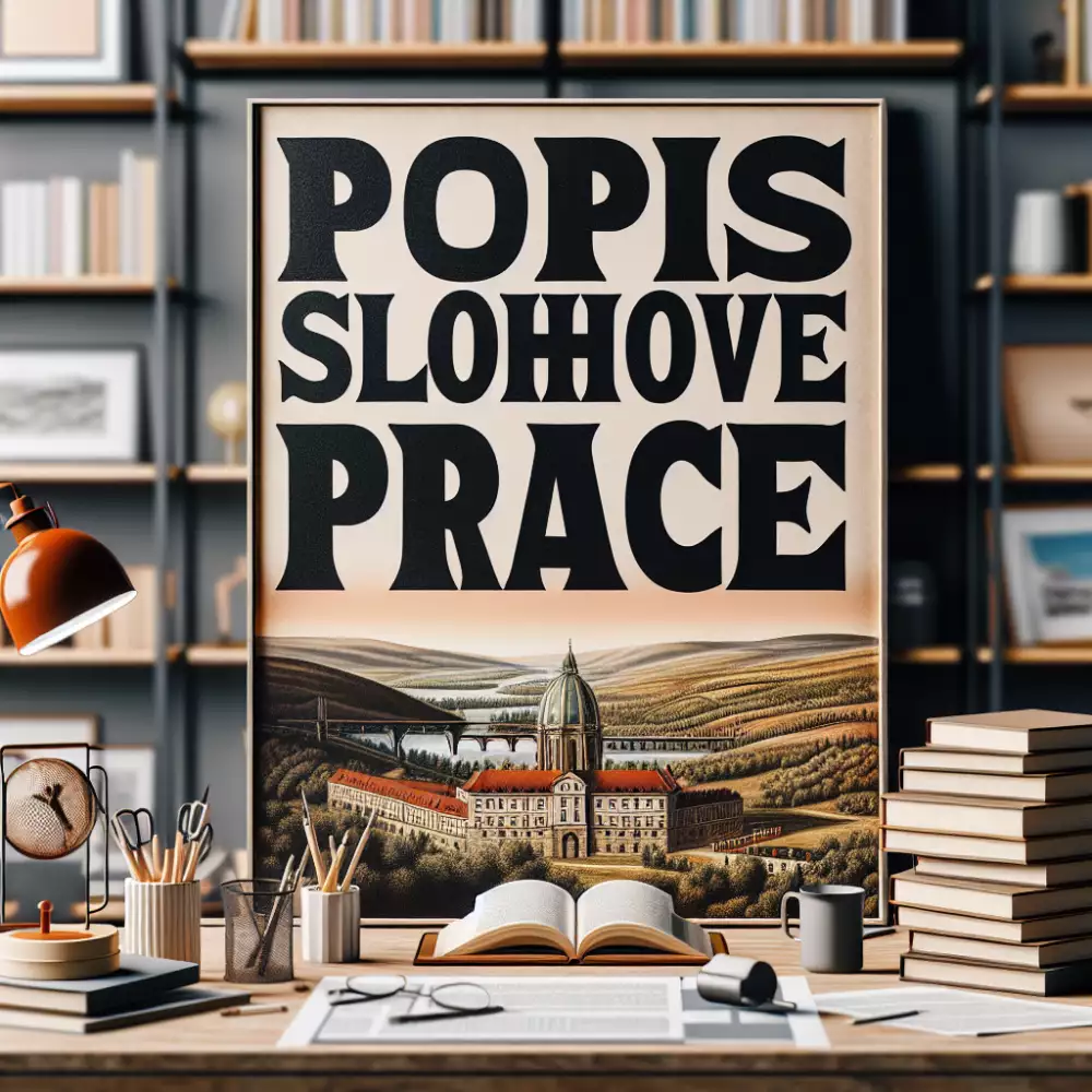 popis slohová práce